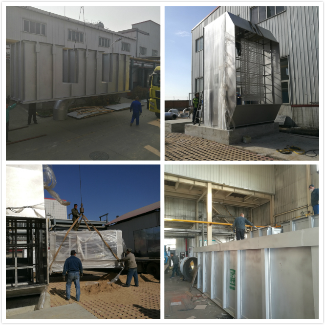 打響藍(lán)天保衛(wèi)戰(zhàn)，響應(yīng)環(huán)保號(hào)召——記維珂瑞油漆廠安裝現(xiàn)場