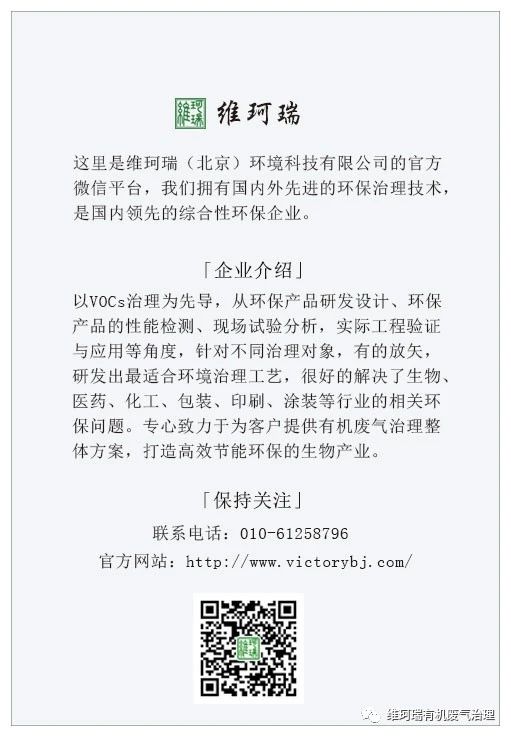 【關(guān)注】維珂瑞簽約某化工企業(yè)廢氣治理項(xiàng)目第一階段完工 【關(guān)注】維珂瑞簽約某化工企業(yè)廢氣治理項(xiàng)目第一階段完工