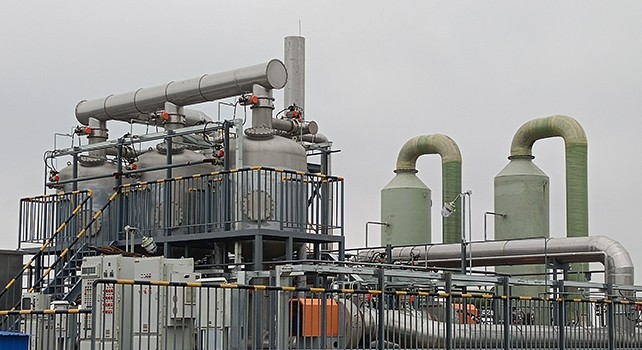 溶媒資源化回收工程